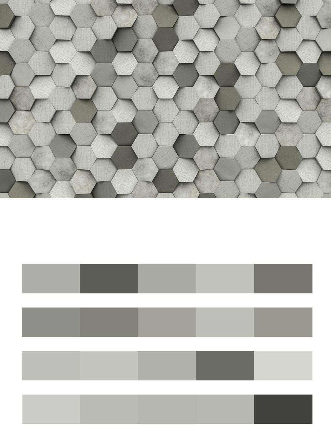 3д серые соты  10-781