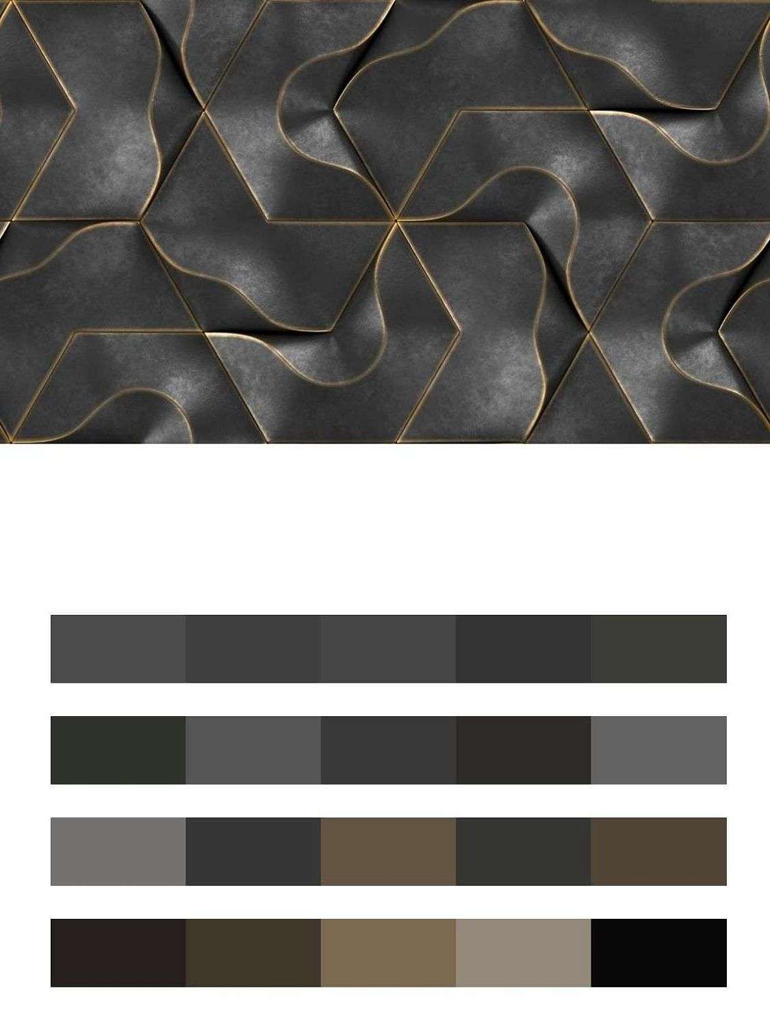 Черная вуаль 3д  9-1590