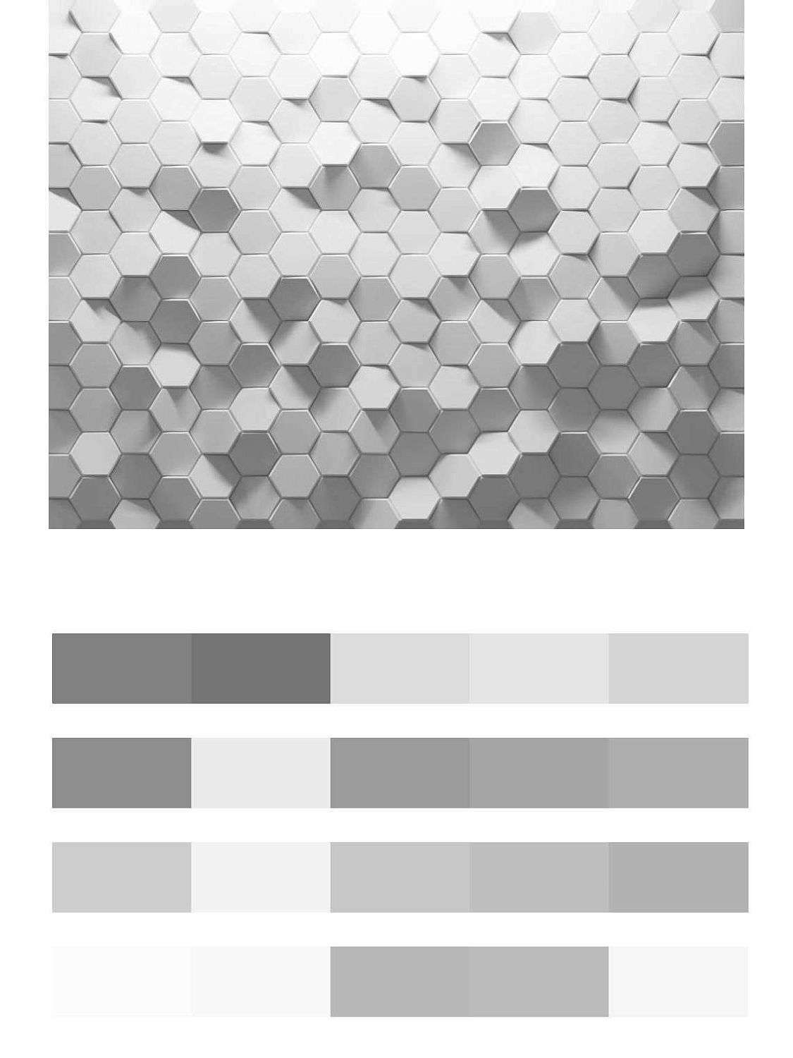 3д серые малые соты  10-816