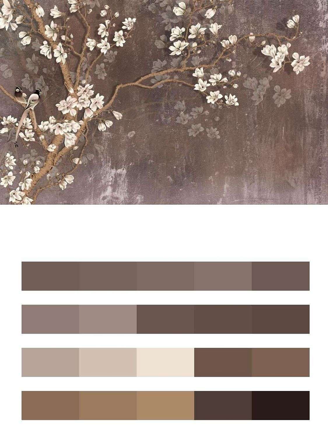 3д Белая сакура  10-914