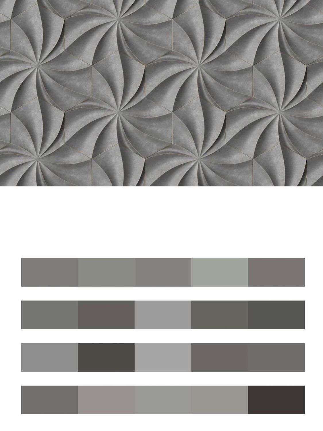 Серые волны 3д  9-1574