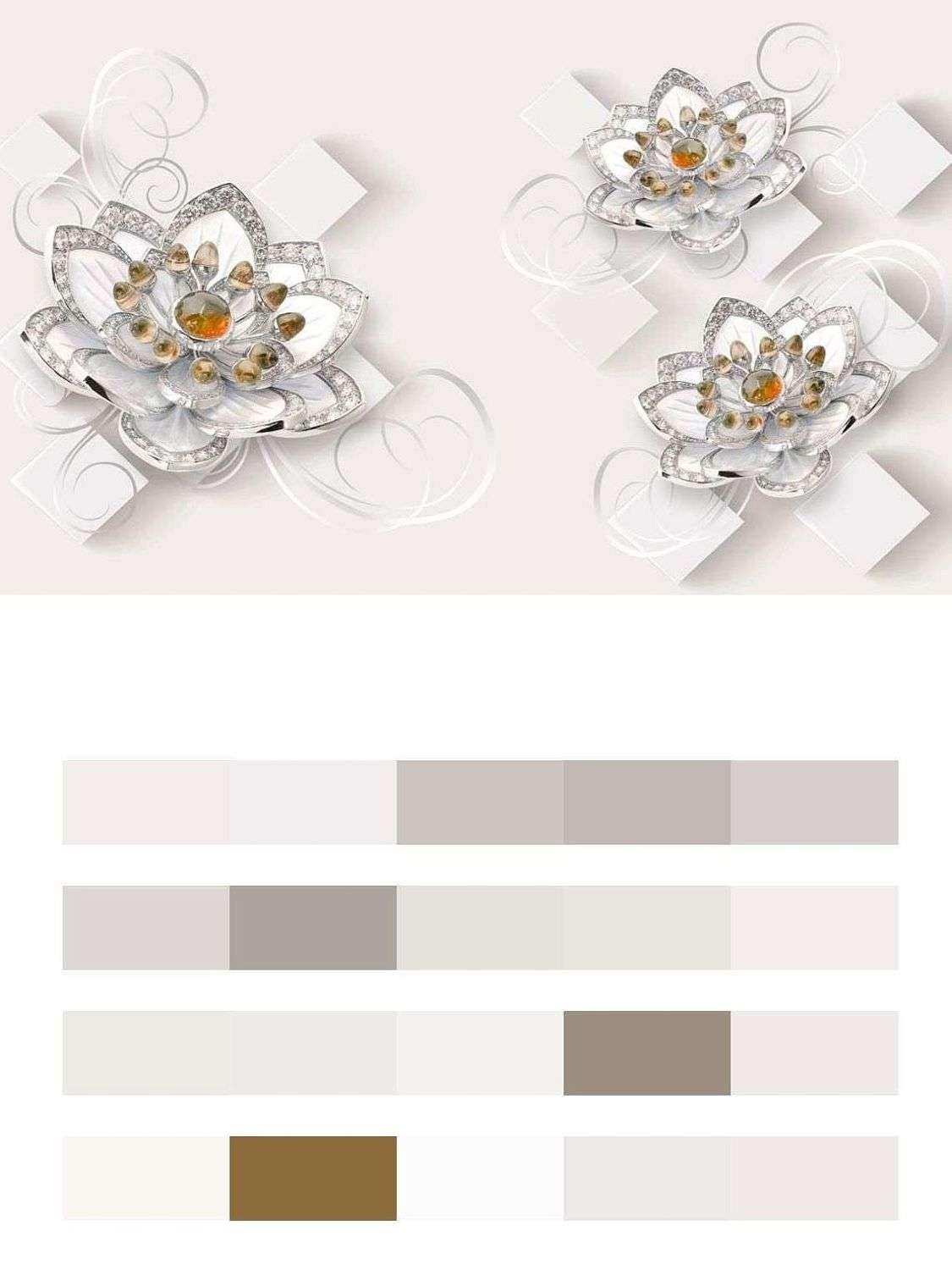 Драгоценные цветы  10-609