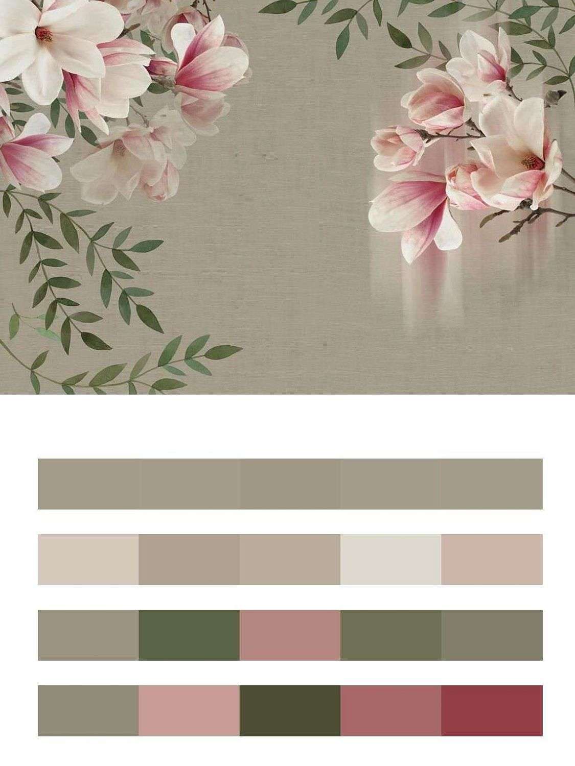 Магнолии 3д  14-305