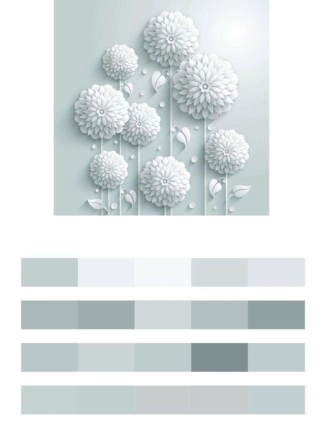 Цветочный объем  9-010