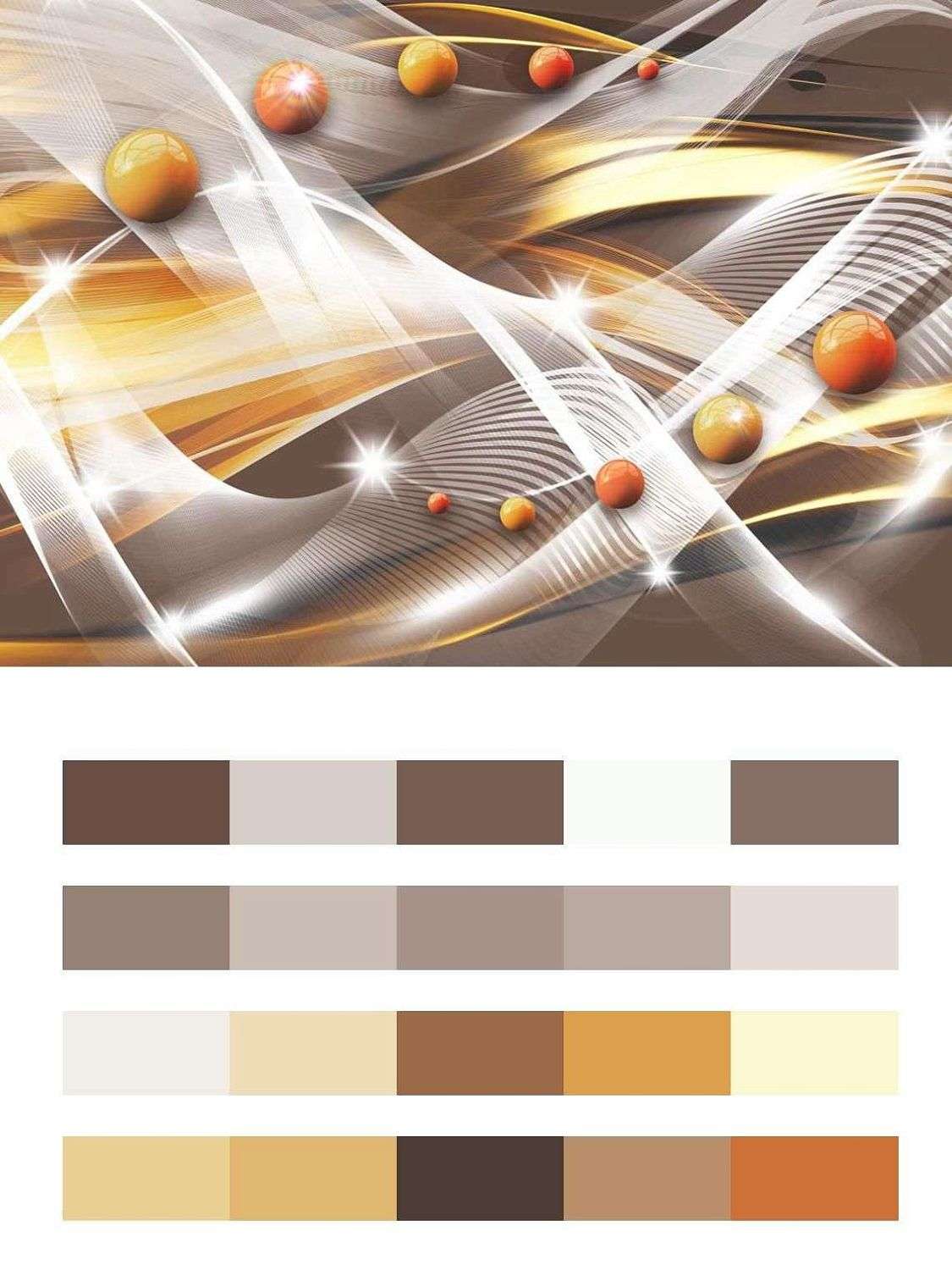 Оранжевая абстракция  14-294