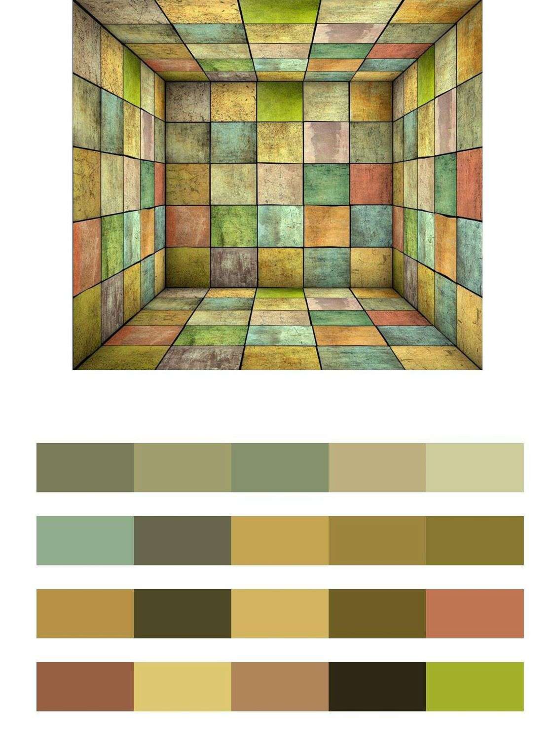 3д абстракция кубическая  9-146