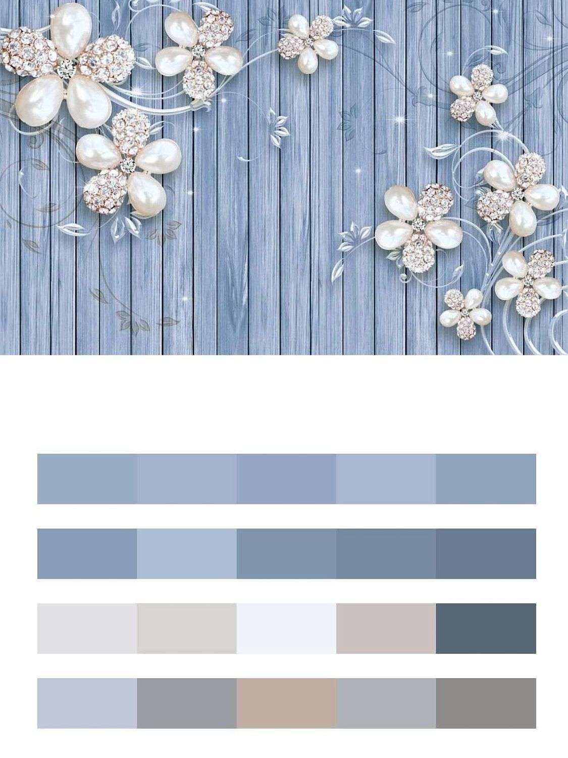 3д цветы на щите  10-639