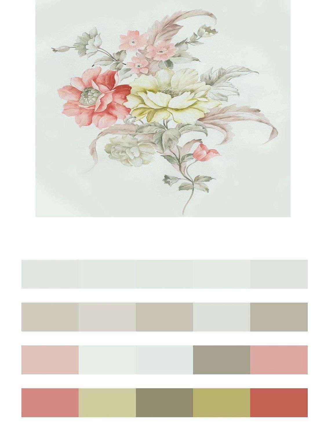 Букет цветов рисунок  9-080