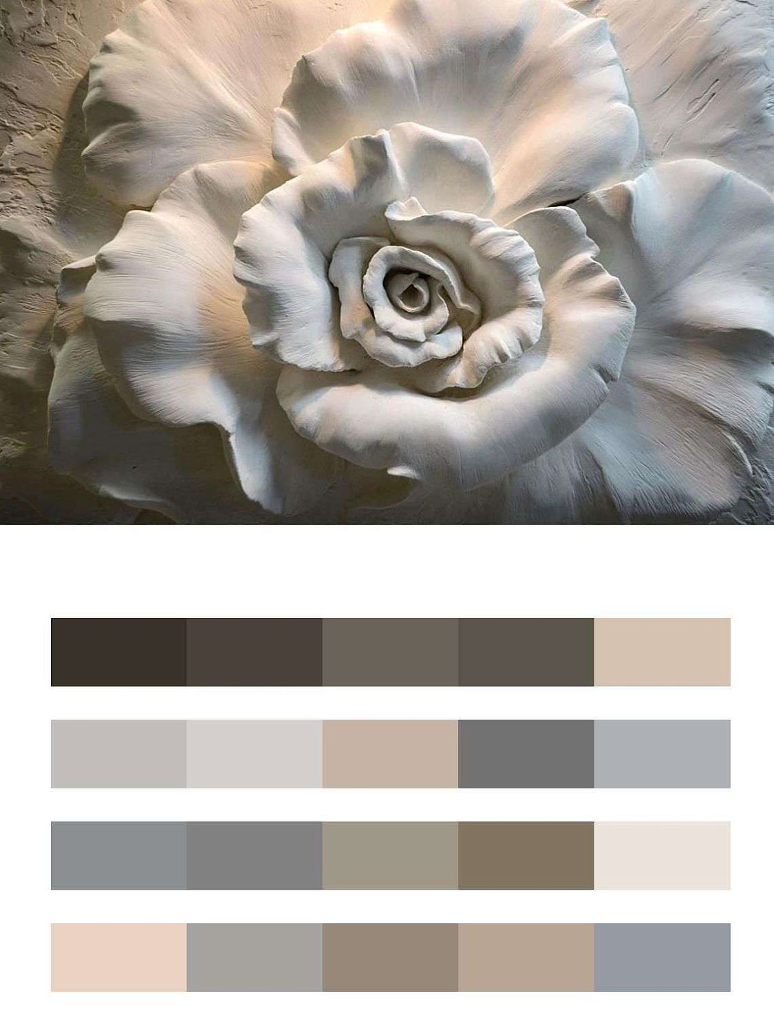 3д Красивый объемный цветок  10-849