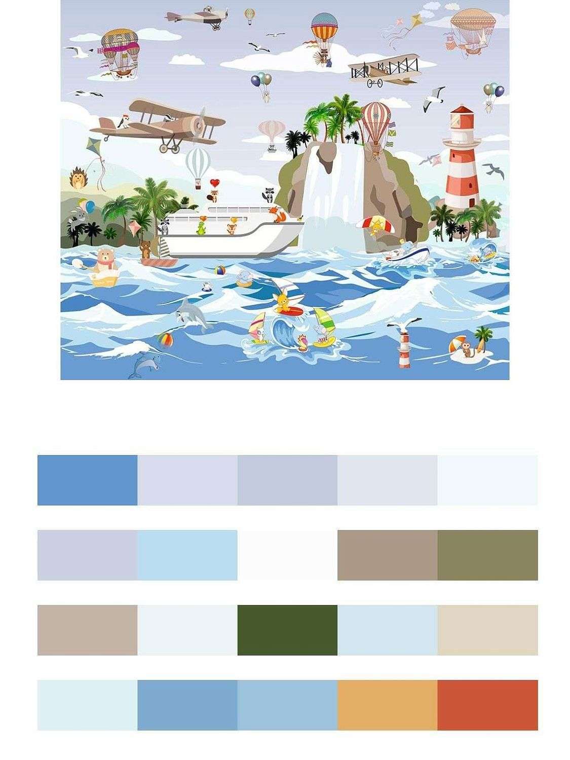 Летние каникулы на море  12-1550