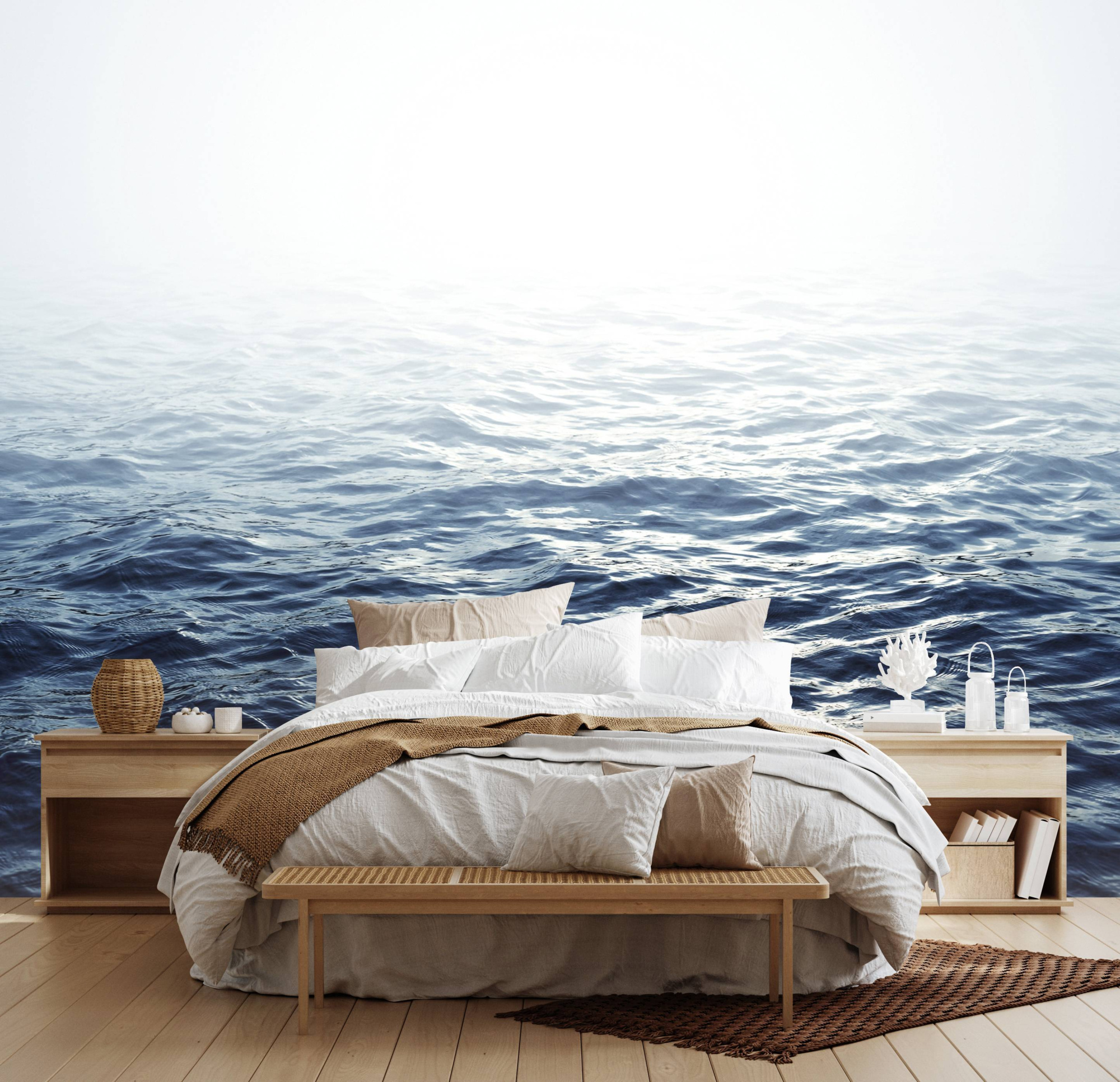 Фотообои в интерьере океан  9-1142 фото