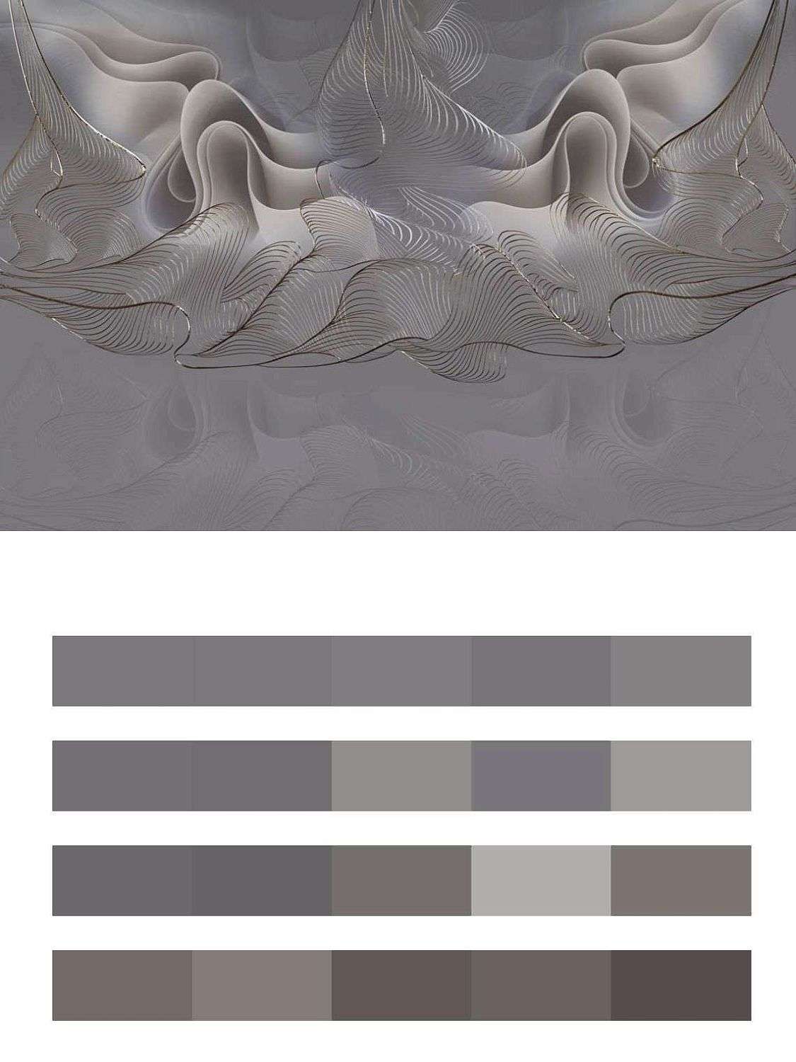 Флюид арт абстракция 3д  13-650