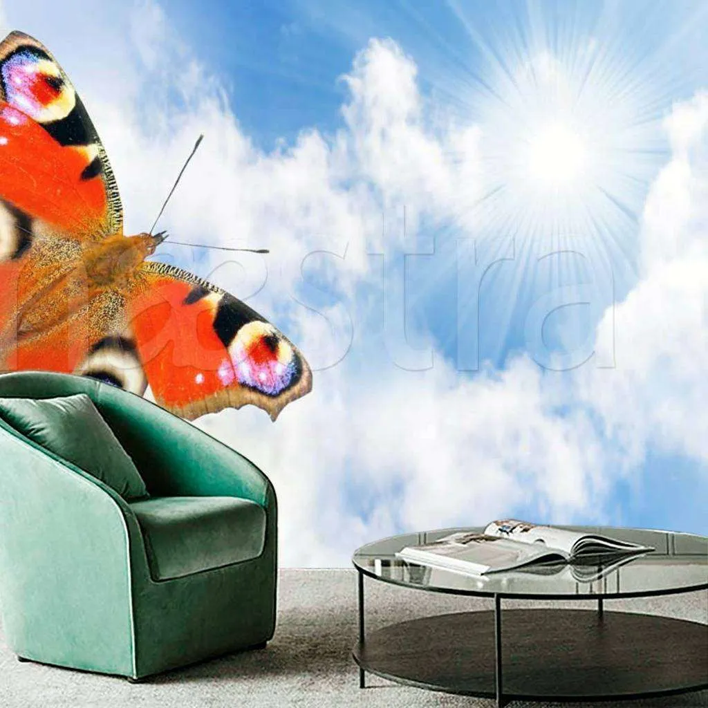 Фотообои Яркая бабочка 3д  4-089