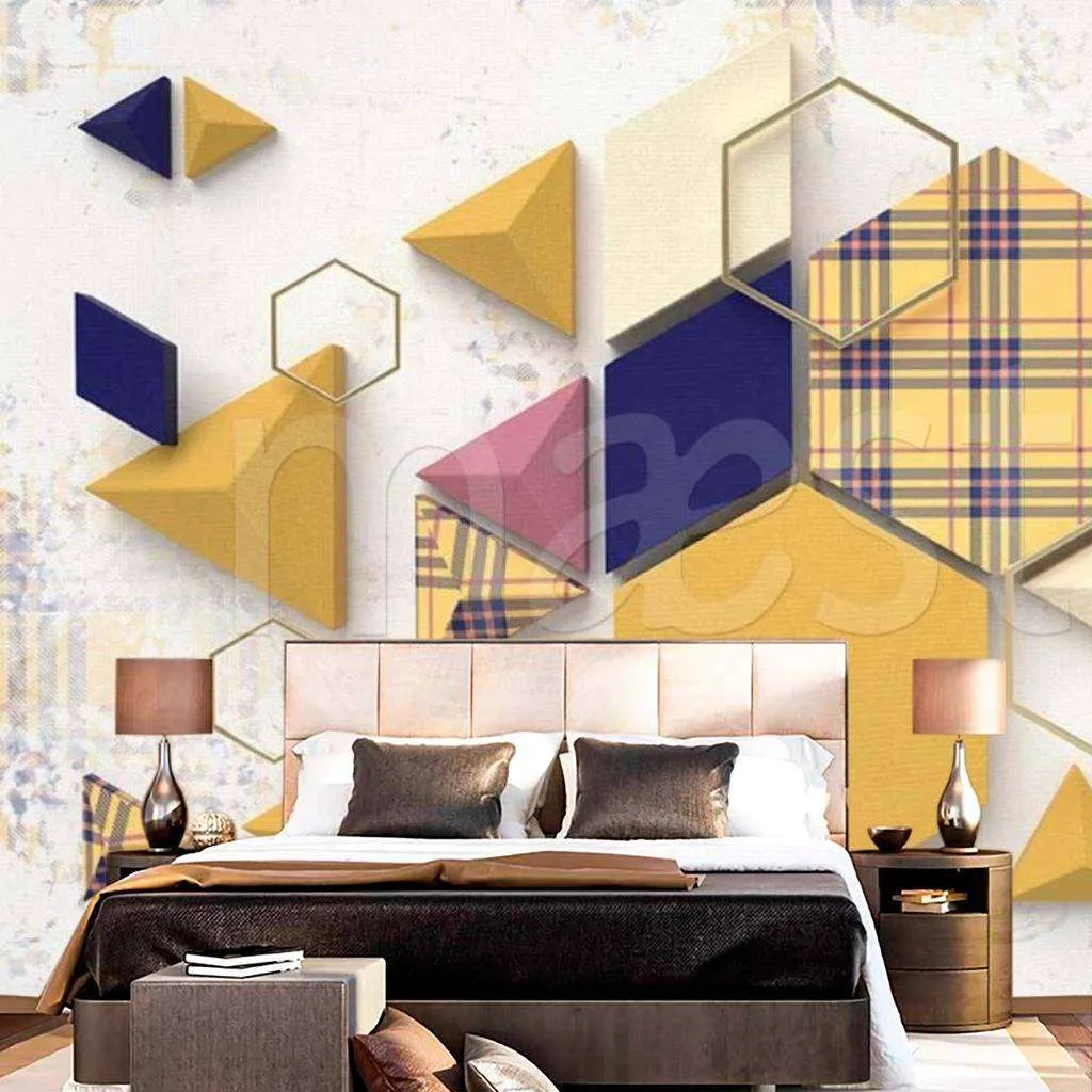 Фотообои Геометрический 3д треугольник  15-021