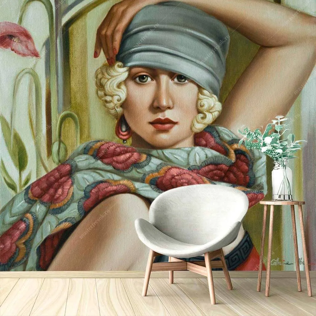 Фотообои Екатерина Абель - Серый Cloche  8-272