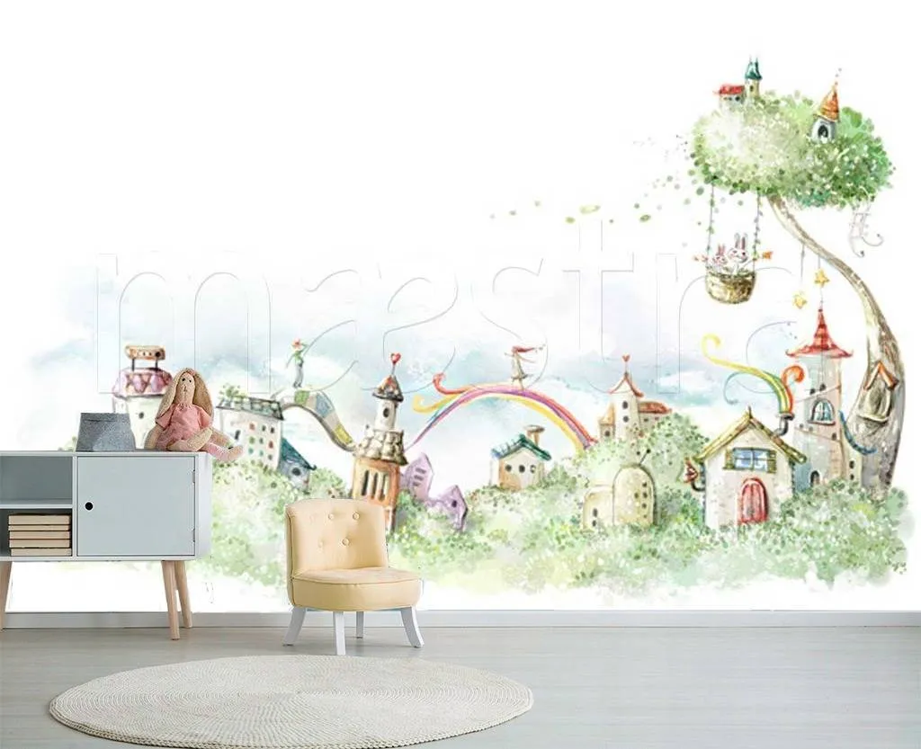 Фотообои Прогулка по радуге  12-280