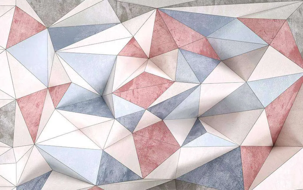 Фотообои в интерьере 3д кубический фон  15-476 фото