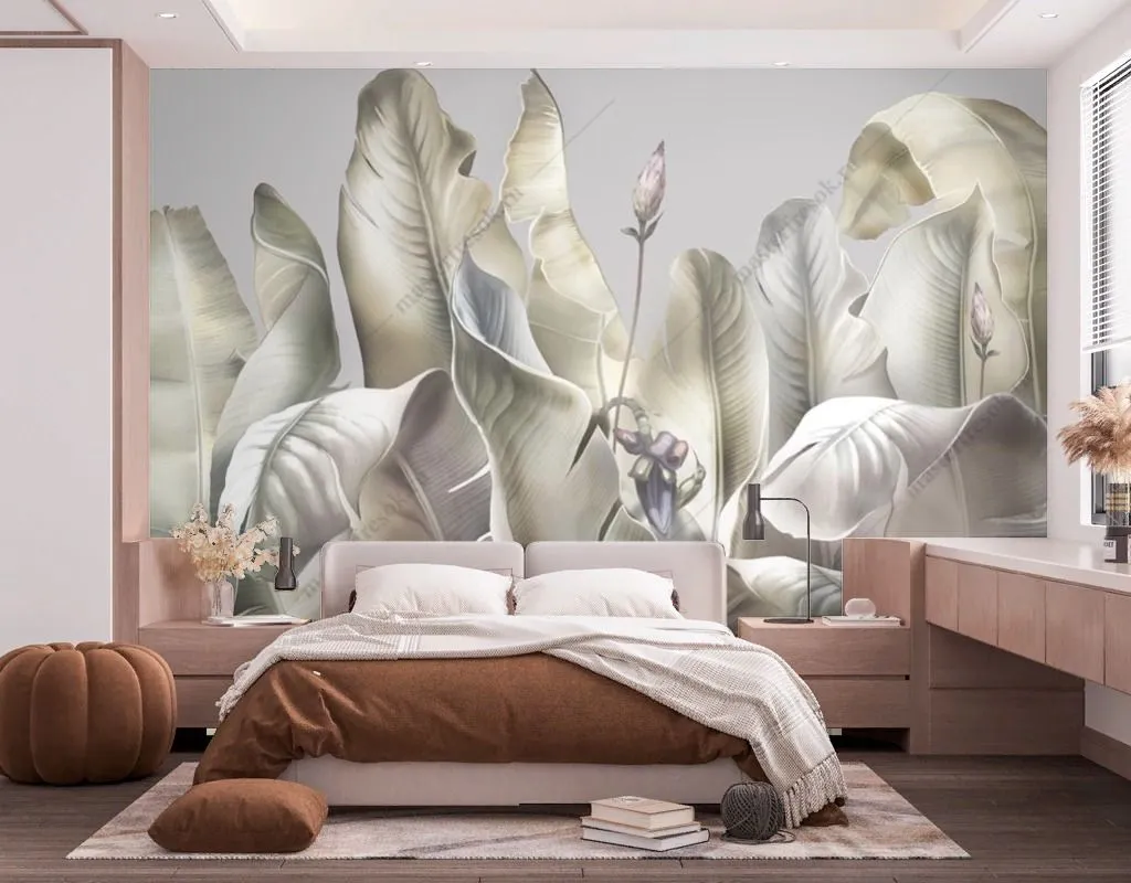 Фотообои Листья бананового дерева  13-561