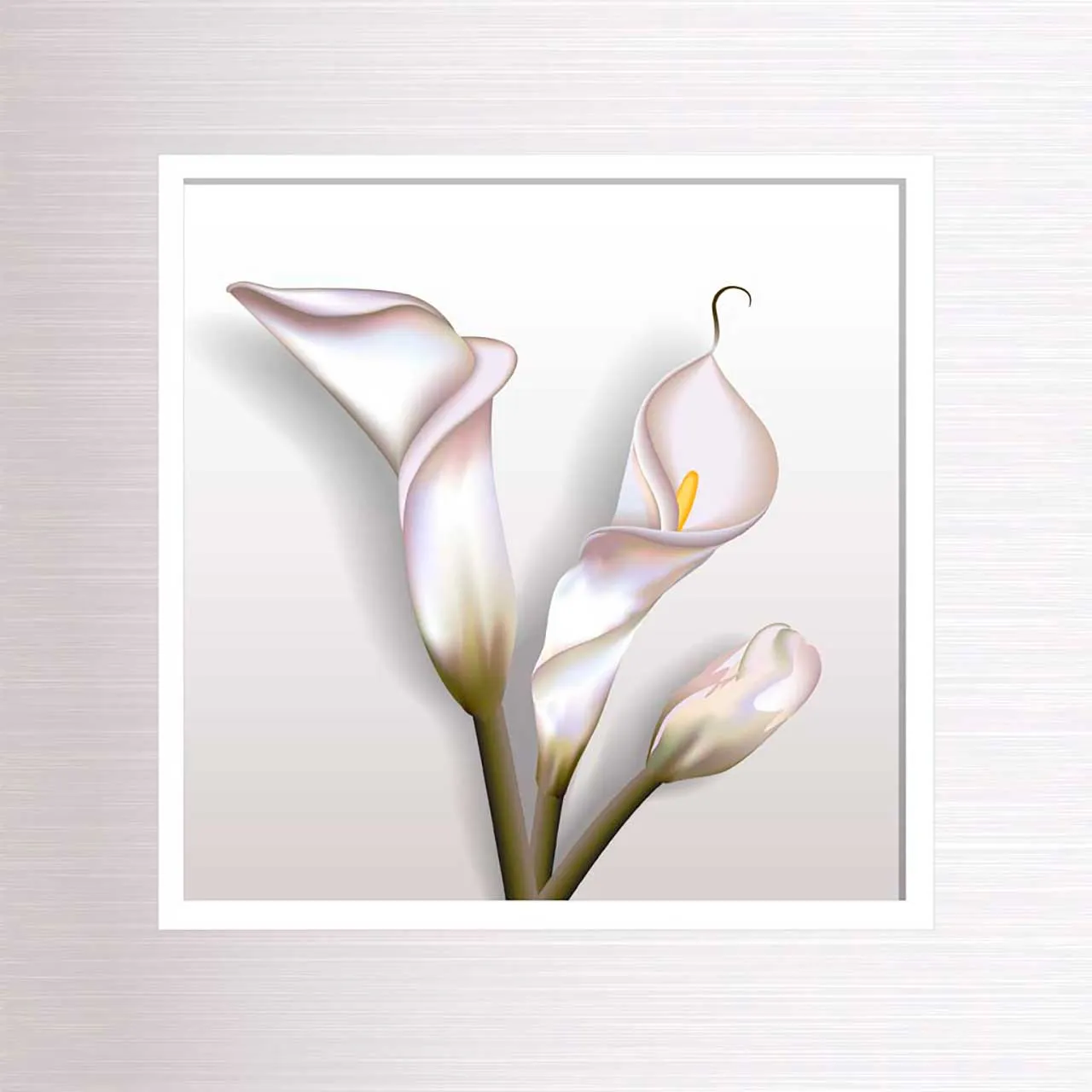 Фотообои в интерьере каллы  9-060 фото