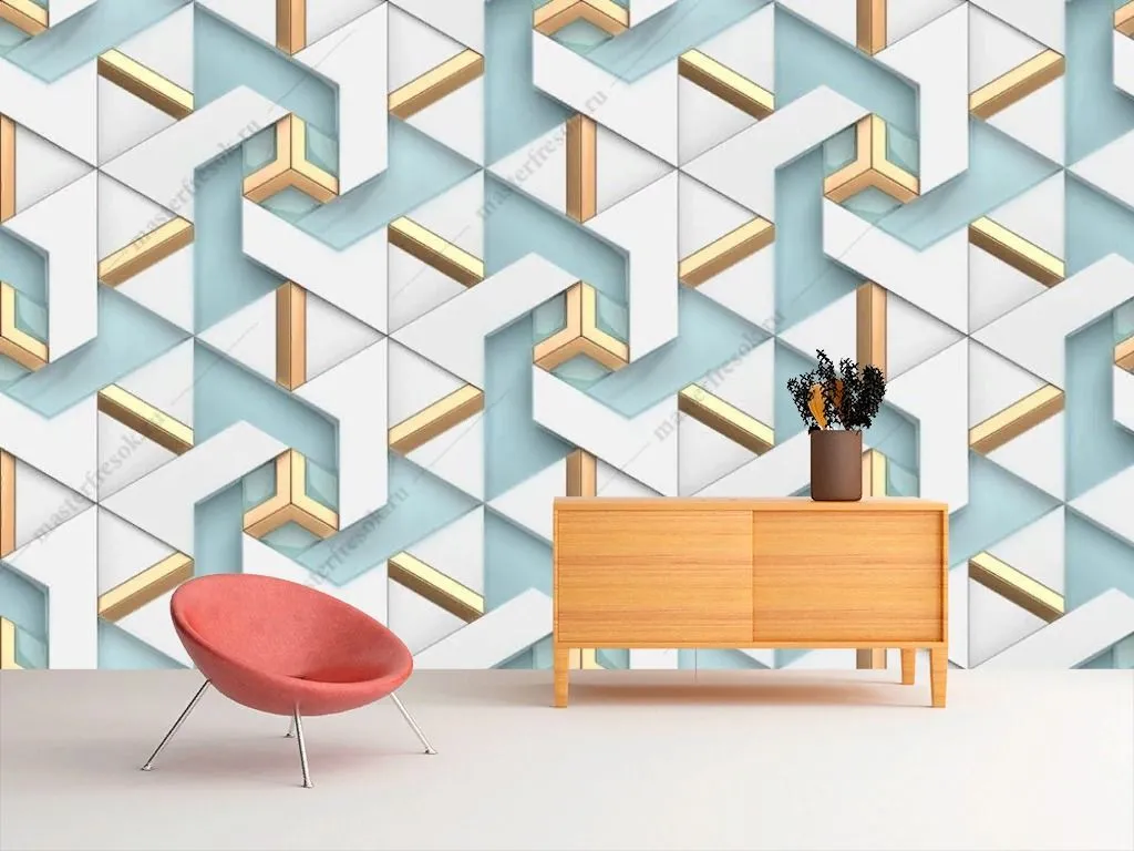 Фотообои Лабиринт 3д  9-1583