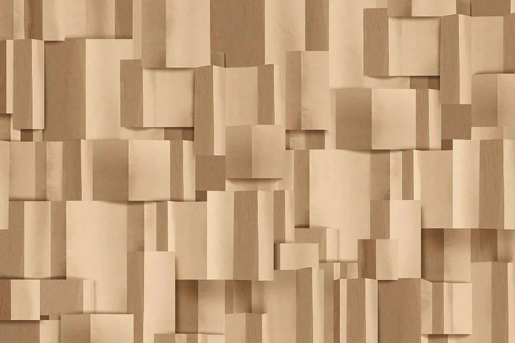 Фотообои в интерьере стеновая панель квадратиками  9-1242 фото