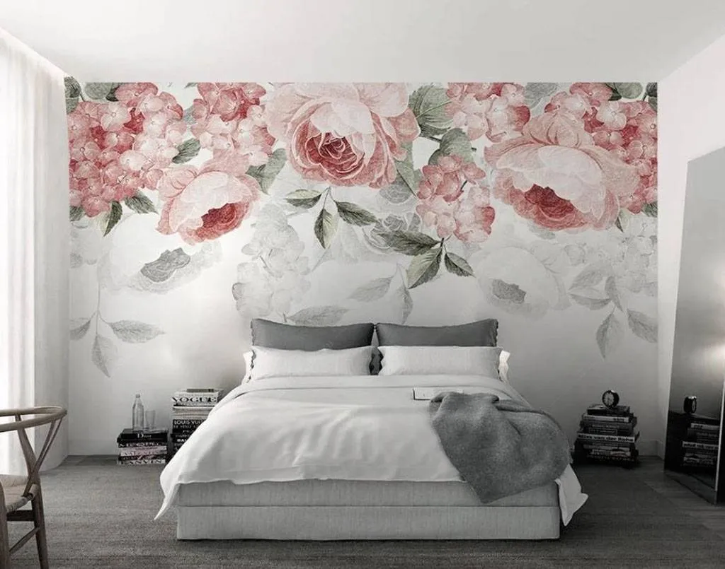 Фотообои Цветы на холсте  15-740