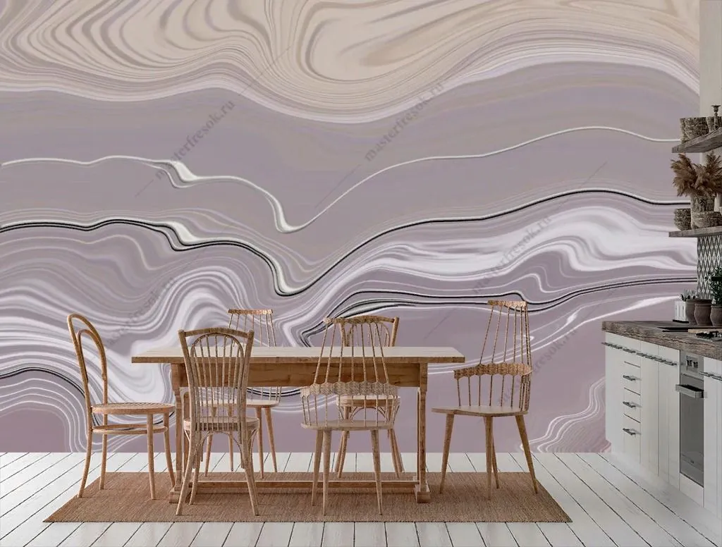 Фотообои в интерьере мрамор розовая текстура  13-568 фото