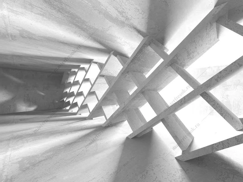 Фотообои в интерьере архитектура фон 3д  10-944 фото