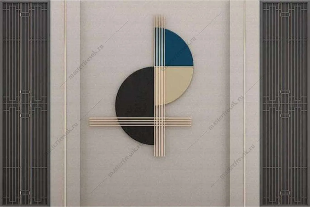 Фотообои в интерьере полукруг  16-059 фото