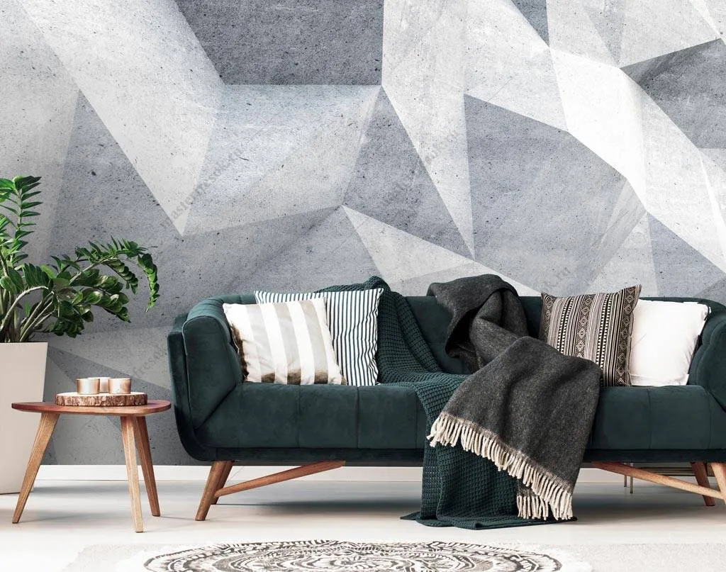 Фотообои Геометрическая стена  9-1290