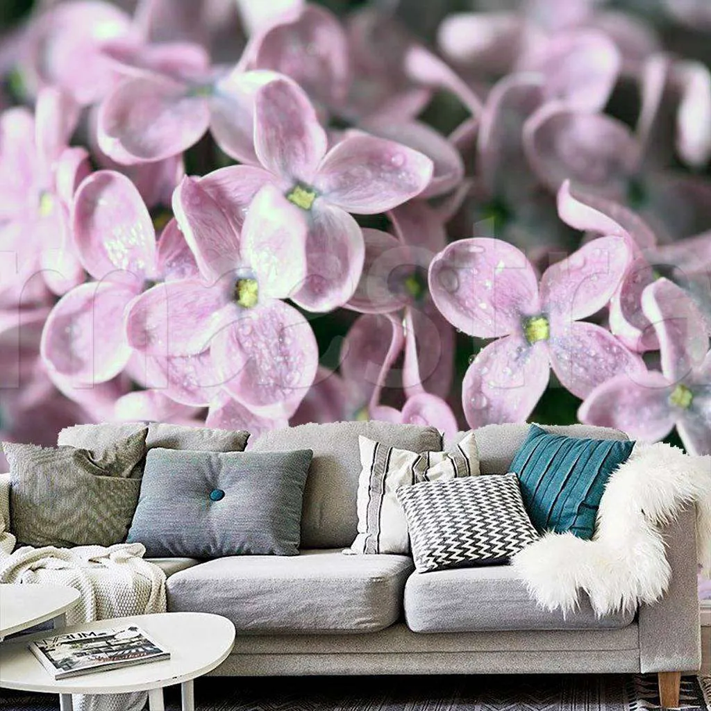 Фотообои цветущая сирень  4-045