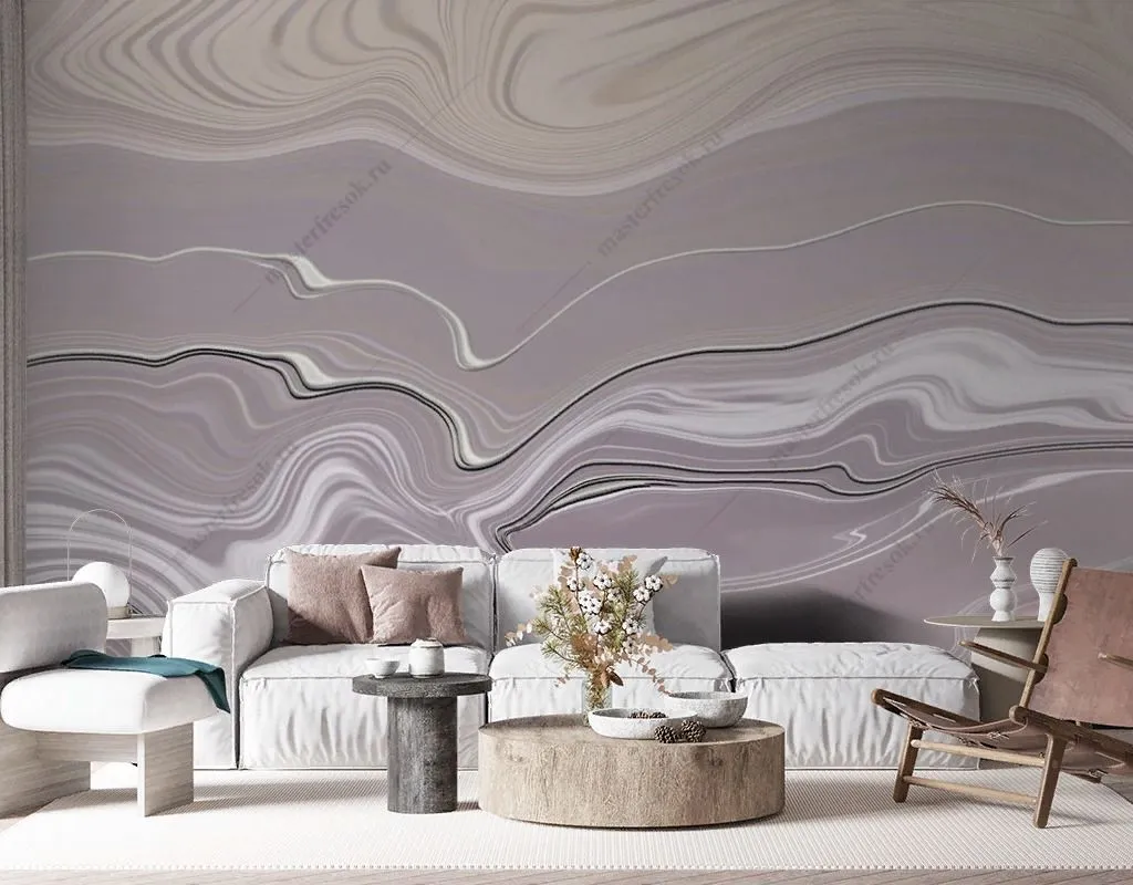 Фотообои Мрамор розовая текстура  13-568