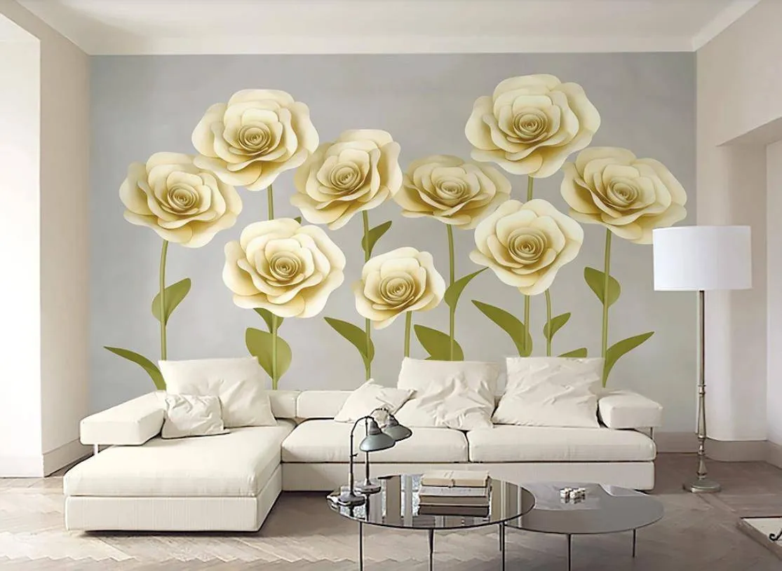 Фотообои Желтые розы  15-600