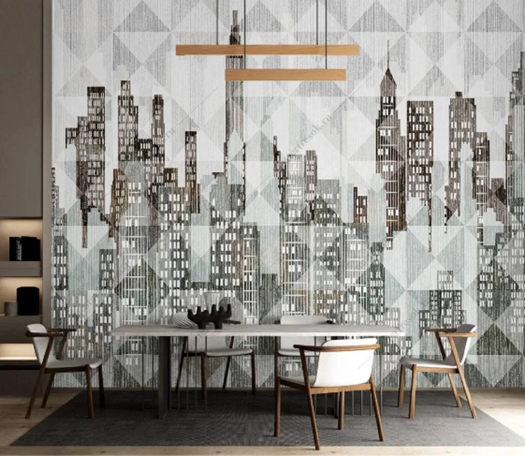 Фотообои в интерьере архитектура города  15-849 фото