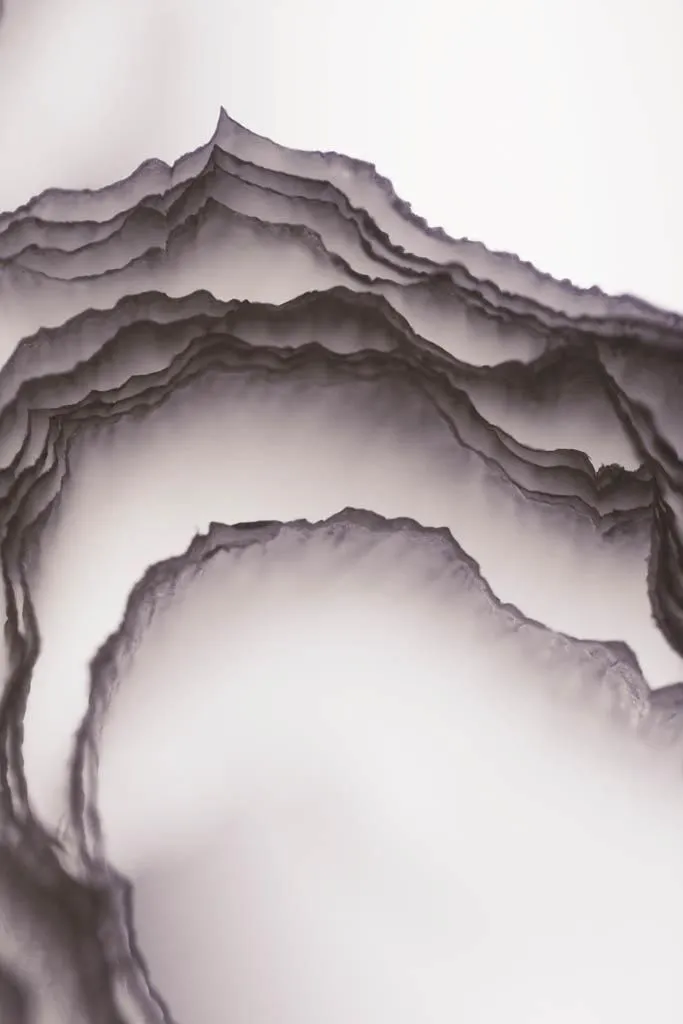 Фотообои в интерьере розовая 3д волна флюид арт  9-1381 фото