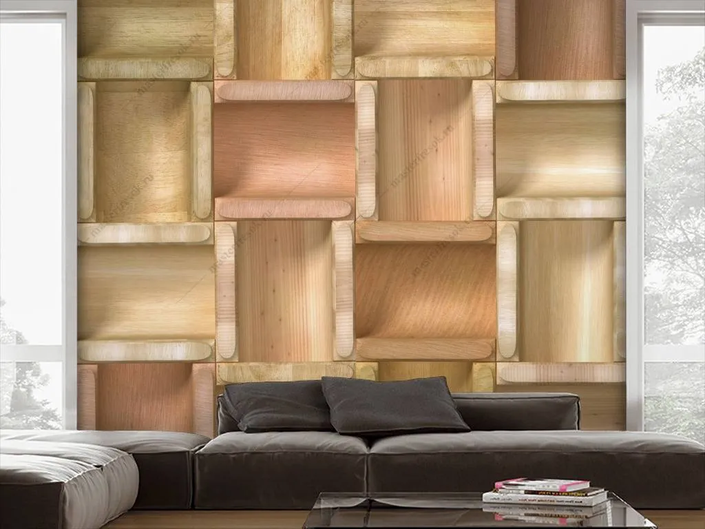 Фотообои в интерьере 3д фон панель  10-679 фото