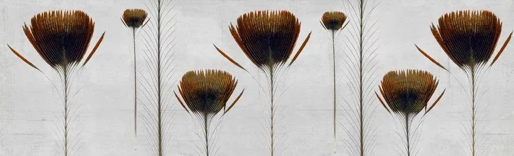 Фотообои в интерьере цветок чертополоха  9-1270 фото