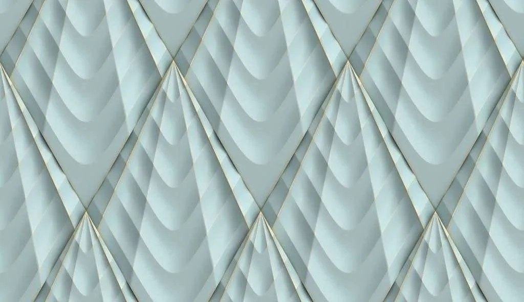 Фотообои в интерьере рельефная волна 3д  9-1580 фото