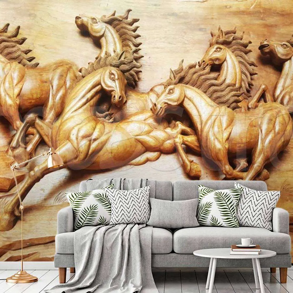 Фотообои Кони 3d  7-805