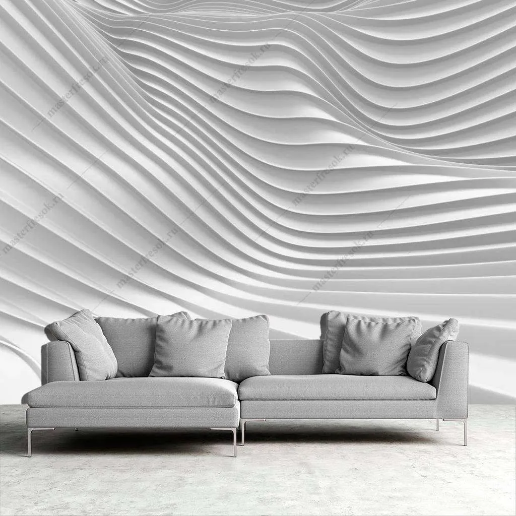 Фотообои в интерьере 3д архитектура  10-806 фото