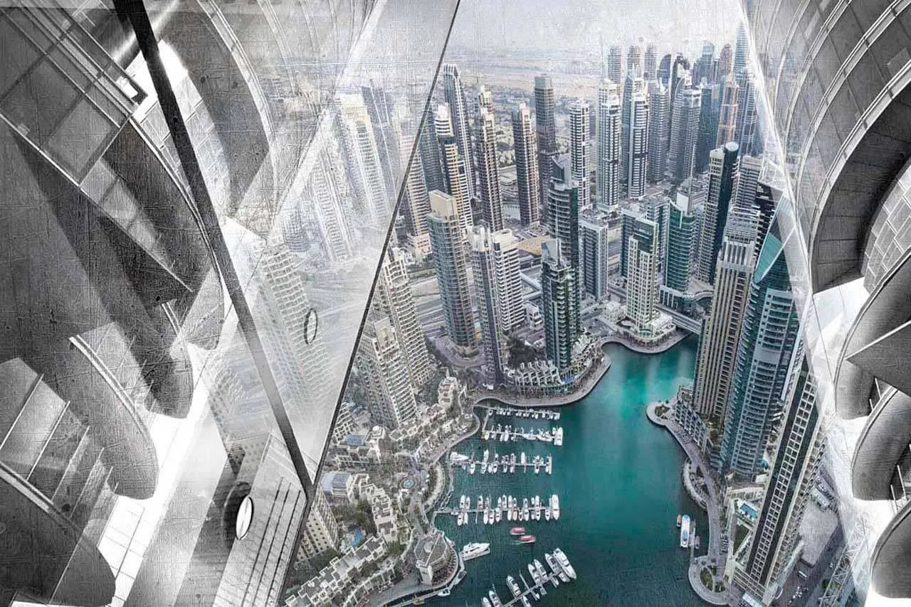 Фотообои в интерьере морской прибой. вид с набережной  7-367 фото