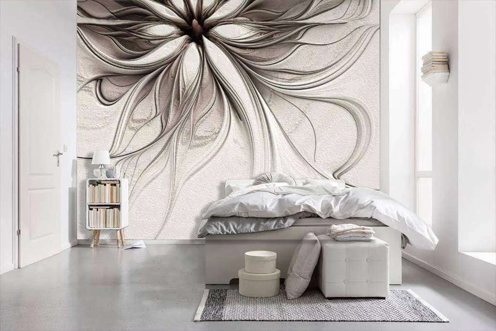 Фотообои в интерьере 3d абстракция  15-385 фото